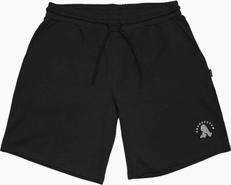 Aquascutum Mens Fleece Jogger Shorts - Black - Size: Regular/40/32/34/35