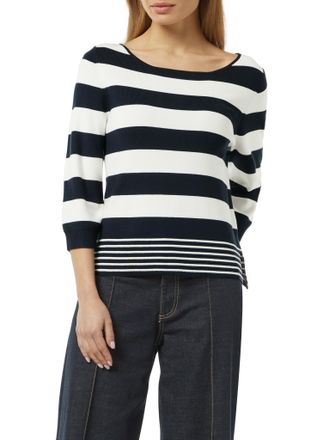 Comma Strickpullover im Streifen-Design