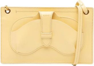 Chloé Pre-owned Cross Body Bags, female, Yellow, Size: ONE SIZE Pre-owned Leather Crossbody Bag