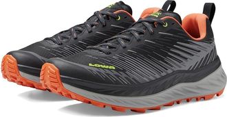 Lowa Fortux Mens Shoes Grey/Flame : 10.5 D - Medium, Synthetic