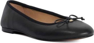 Dune London Helenne Ballet Flat in Black at Nordstrom, Size 7.5Us