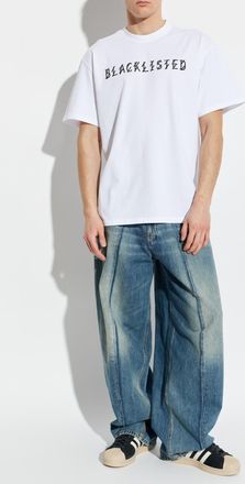 44 Label Group T-shirt With Logo, Mens, White