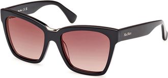 Max Mara MM0089 SPARK3 01F Womens Sunglasses Black Size 53