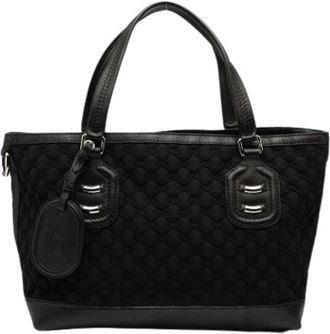Gucci Pre-owned Vintage Handtas - Dames - Vintage Handtas - Zwart - ONE Size - Leer - Vintage