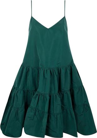 N&deg;21 Stijlvolle Jurken Collectie - Dames - Casual kleedjes - Groen - XS - Kleedjes