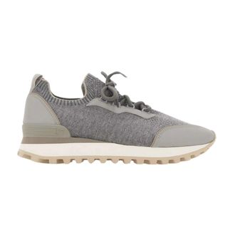 Eleventy Heren, Schoenen, Grijs, Maat: 45 EU Wol