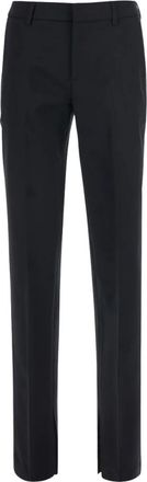 Pantaloni Torino Broeken, Dames, Zwart, M, Wol, London Pants