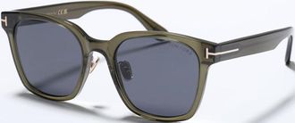 Tom Ford Wellington Smoke Square Mens Sunglasses FT1239-K 98A 55