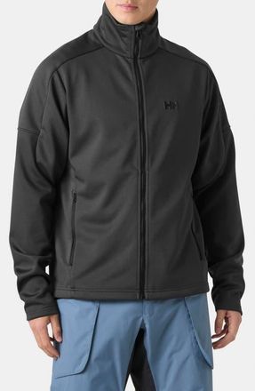 Helly Hansen HP Fleece Jacket in Ebony at Nordstrom, Size Xx-Large