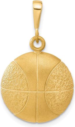 Diamond2Deal 10k Yellow Gold Basketball Charm
