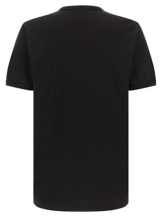 Dolce & Gabbana Metal Plate Logo T-Shirt - Black