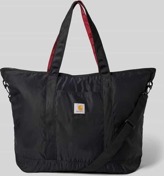 Carhartt Work in Progress Shopper mit Label-Detail Modell Alumni Tote Bag in Black, Größe 1