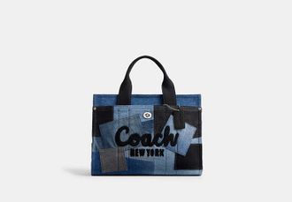 Coach Cargo Tote Bag With Patchwork