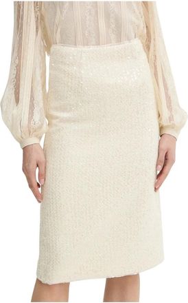 Twinset Donna, Gonne, Beige, S, new