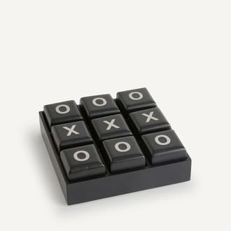 AM.PM Spel tic tac toe in gebeitst mangohout, Morpha