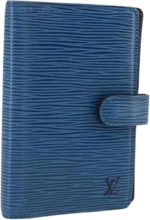 Louis Vuitton Pre-owned Accessories, female, Blue, Size: ONE SIZE Pre-owned Day Planner Cover
