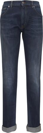 Dondup Jeans con risvolto - Blu