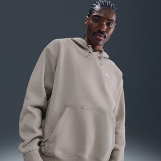 Nike Mens Nike ACG Tuff Fleece Pullover Hoodie in Grey | DZ3392-009