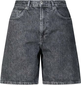 Sams&oslash;e & Sams&oslash;e Denim Shorts Sashelly - Dames - Denim shorts - Grijs - W26 - Denim - Korte Broeken
