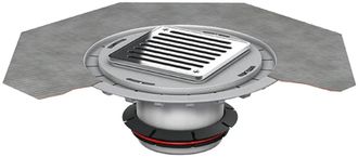 Aco Aco Pieza De Uni&oacute;n Av-selecta 148x148/k3 Pp/rejilla De Ranuras V2a Bloqueable, 9579.60.91
