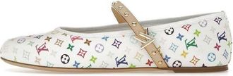 Louis Vuitton (WMNS) LOUIS VUITTON x Takashi Murakami Romy Ballerina White 1AGVFM