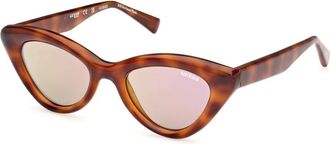 Guess Stijlvolle Zonnebril - unisex - Zonnebrillen - Bruin - 50 MM - Accessoires