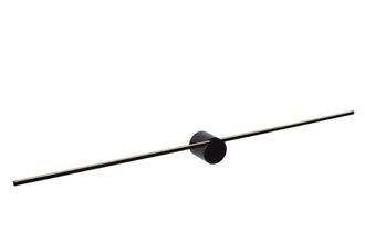 Lucide MIZAR Non Dimmable Stylish Mountable Bathroom Decor LED Wall Light in Black
