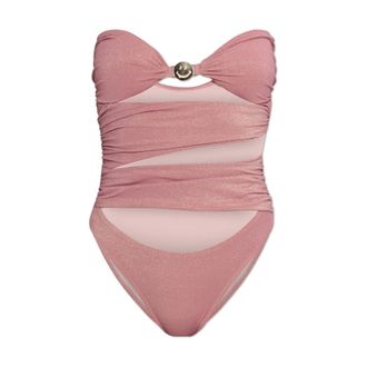Moschino One-piece, female, Pink, Size: XL One-piece Swimsuit