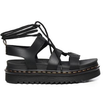 Dr. Martens Nartilla Athena Leather Womens Gladiators Sandals - Black - Size:UK 6.5