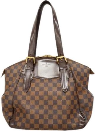 Louis Vuitton Pre-owned Handbags, female, Brown, Size: ONE SIZE Pre-owned Vintage Handbag