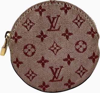 Louis Vuitton Monogram Mini Cerise Red Color Monogram Coin Purse/Coin Case (Pre-Owned)