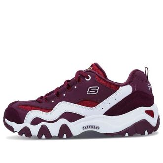 Skechers (WMNS) Skechers DLites 2.0 Sports Shoes Deep Wine 66666077-WINE
