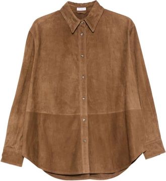 Brunello Cucinelli Leather Outerwear