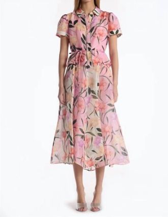 Christy Lynn Nate Midi Skirt In Multi Jardin