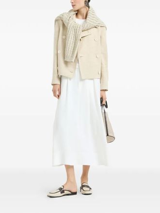 Brunello Cucinelli Caban con decorazione - Toni neutri