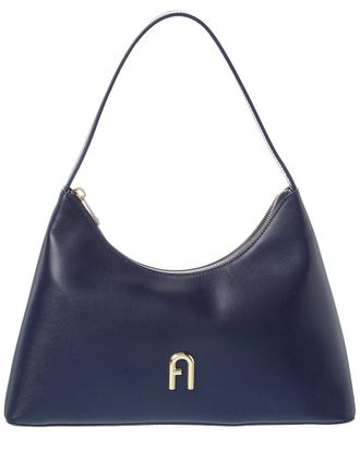 Furla Diamante Small Leather Shoulder Bag