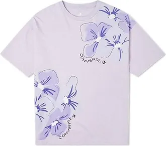 Converse (WMNS) Converse Infinite Lilac IWD Oversized T-Shirt Asia Sizing Purple 10022422-A01
