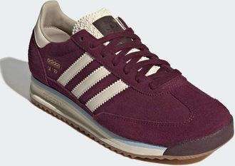 adidas Originals SL 72 RS - Sneakers granata e bianco sporco-Marrone
