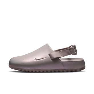 Nike Womens Calm SE Mules in Brown | IO7533-200