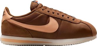 Nike Cortez-su&egrave;de sneakers voor dames (Bruin/oranje)
