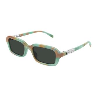 Gucci Sunglasses, unisex, Green, Size: 50 MM Gg2152S Sunglasses