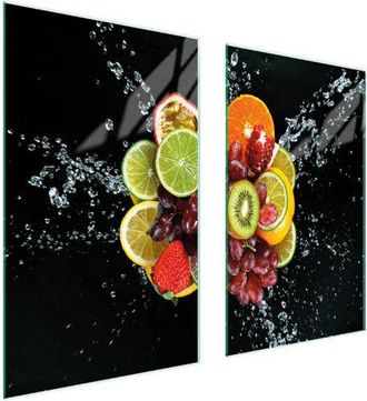 OEM Placa Protectora De Vidrio Para Estufa 75x52 Fruta