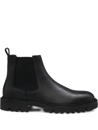 HUGO BOSS slip-on chelsea boots - Black
