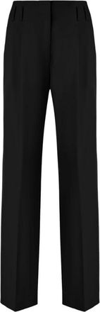 Genny Wide Broeken - Dames - Wijde Broeken - Zwart - XS - Broeken