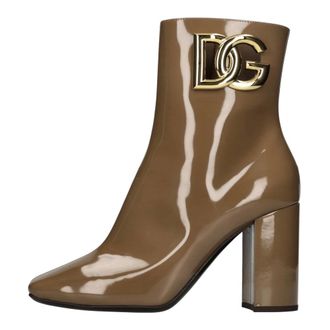 Dolce & Gabbana Dames, Schoenen, Bruin, Maat: 36 EU Leer