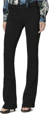 Paige Manhattan Bootcut Black Velvet Jean