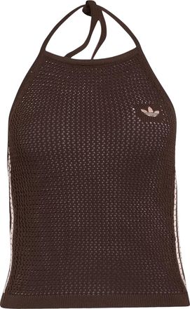 adidas (WMNS) adidas Crochet Top Asia Sizing Brown KC6484