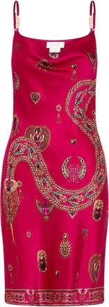 Camilla Kissed By A Cobra mini-jurk - Roze