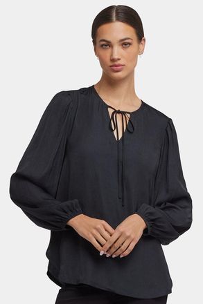 NYDJ Elsie Blouse | Zwart