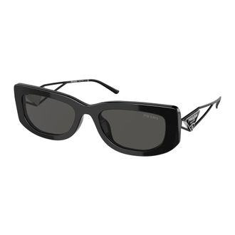 Prada Sunglasses, female, Black, Size: 53 MM Stylish Sunglasses in Black